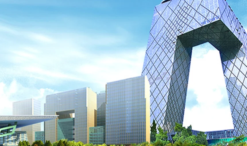 Contoh Desain Gedung Modern Menggunakan ACP SEVEN Garuda Sapta Perkasa ACP Seven